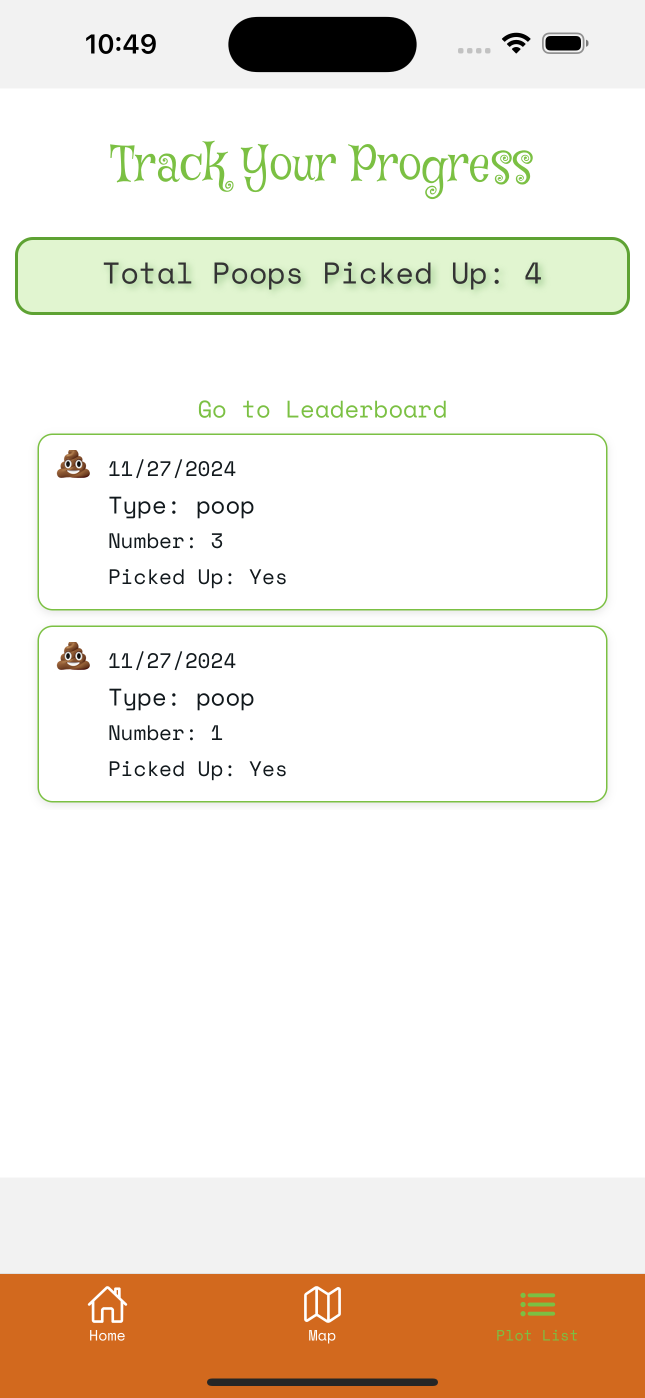 PooPoo Plotter Plot List